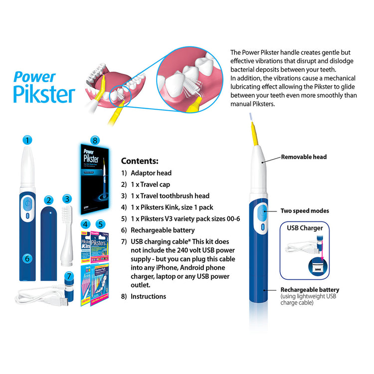 Piksters Power Pikster Toothbrush