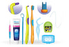 Piksters Braces Care Kit