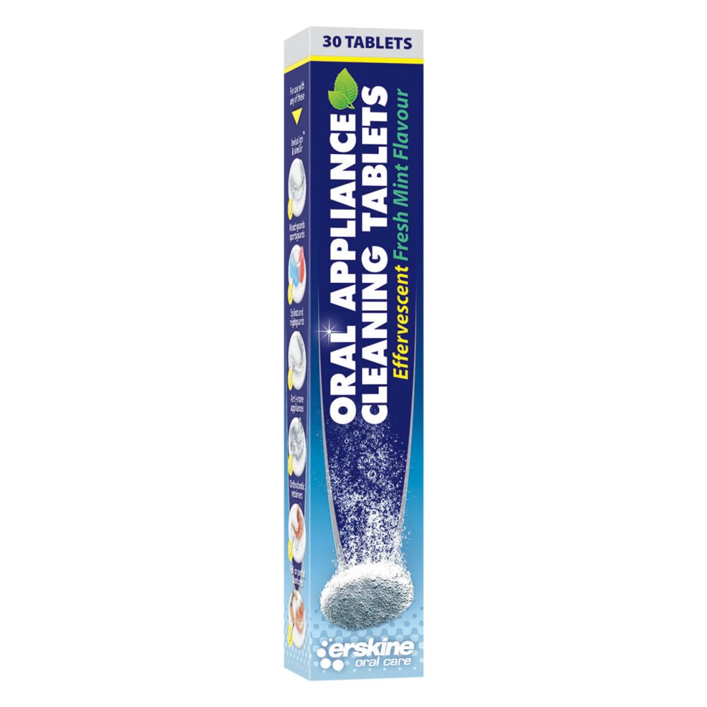 Erskine Oral Appliance Cleaning Tablets