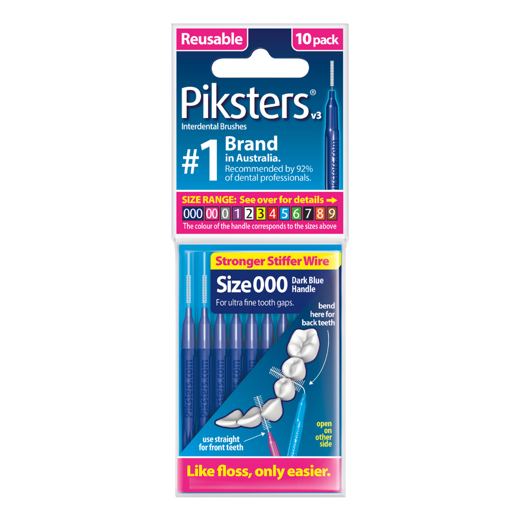 Piksters Interdental 10 Pack Sizes 000-6