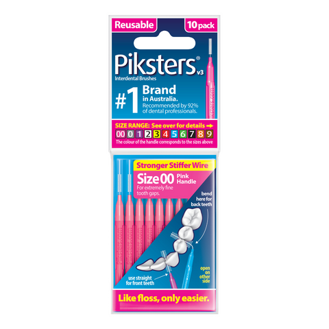 Piksters Interdental 10 Pack Sizes 000-6