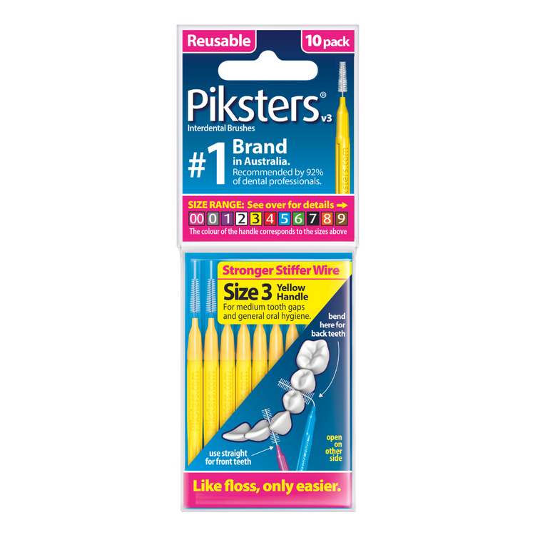 Piksters Interdental 10 Pack Sizes 000-6