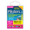 Piksters Interdental 40 Pack, Sizes 00-7