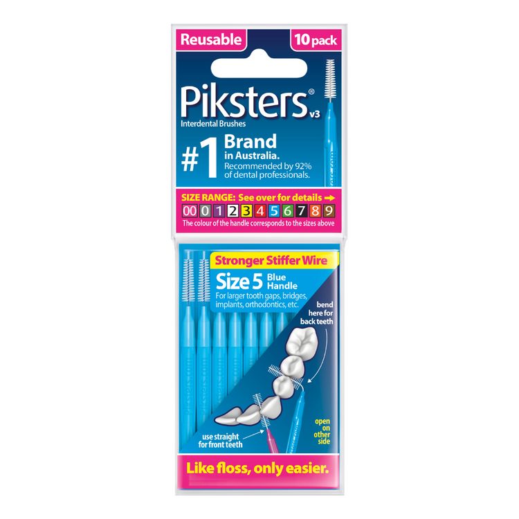 Piksters Interdental 10 Pack Sizes 000-6