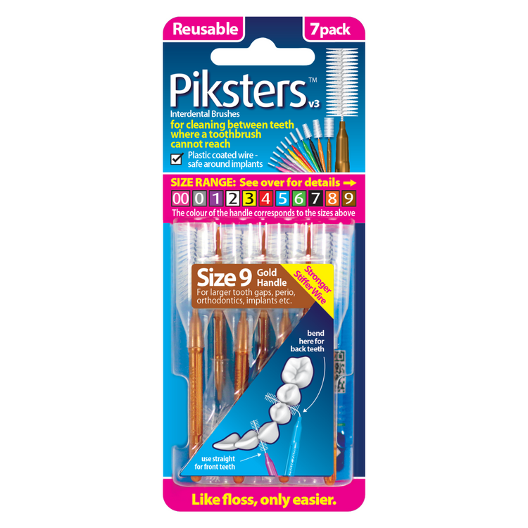 Piksters Interdental 7 Pack Sizes 7-9