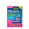 Piksters Interdental 40 Pack, Sizes 000-7