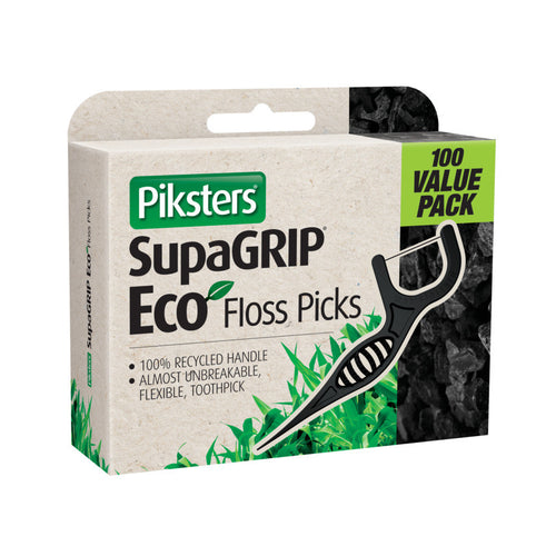 Piksters Supagrip Eco Floss Picks (100 Pack)
