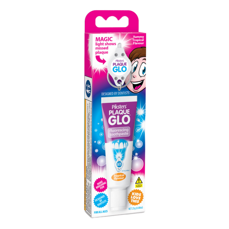 Piksters Plaque Glo Fluorescing Toothpaste